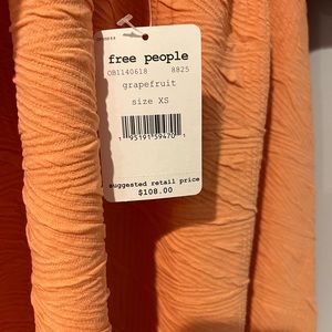 Free People tie back violet mini dress NWT  size xs